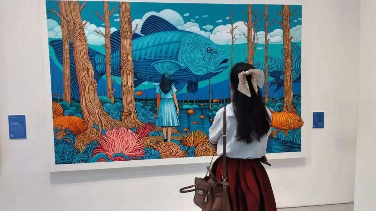 Pesan Lingkungan dari Pameran Art for Peace and a Better Future