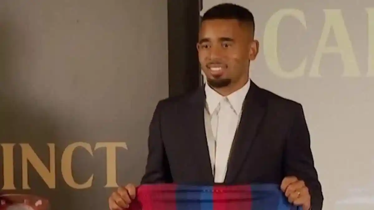 Resmi Bergabung dengan Barcelona, Gabriel Jesus Ungkap Harapannya
