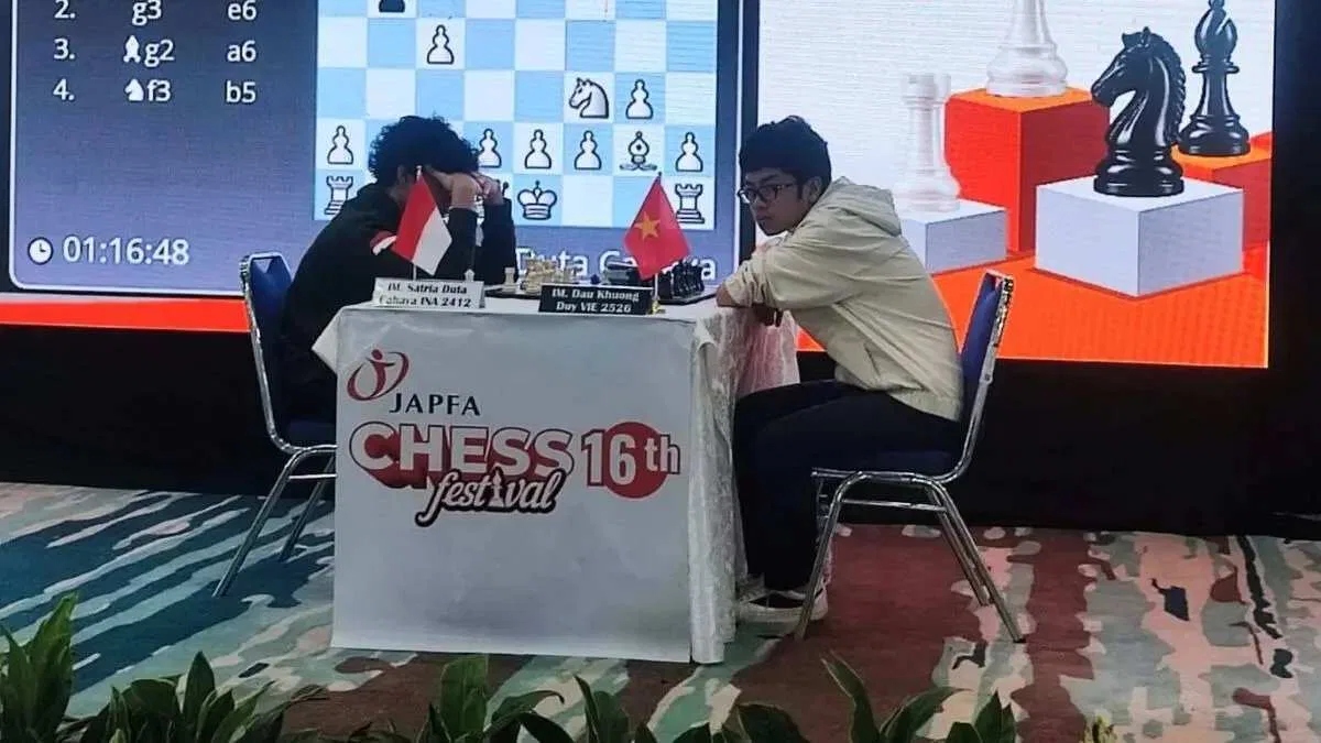 Duel Pecatur Indonesia di Japfa Chess Festival 2026
