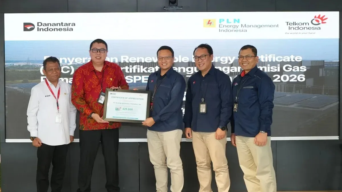 The Telkom Hub Capai Operasional Net Zero Emisi melalui Energi Terbarukan