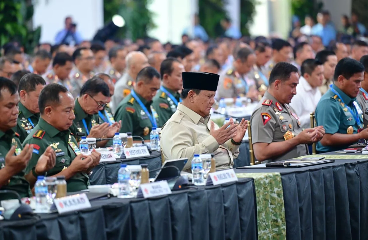 Panglima TNI Hadiri Taklimat Presiden, 800 Pati TNI-Polri Satukan Visi
