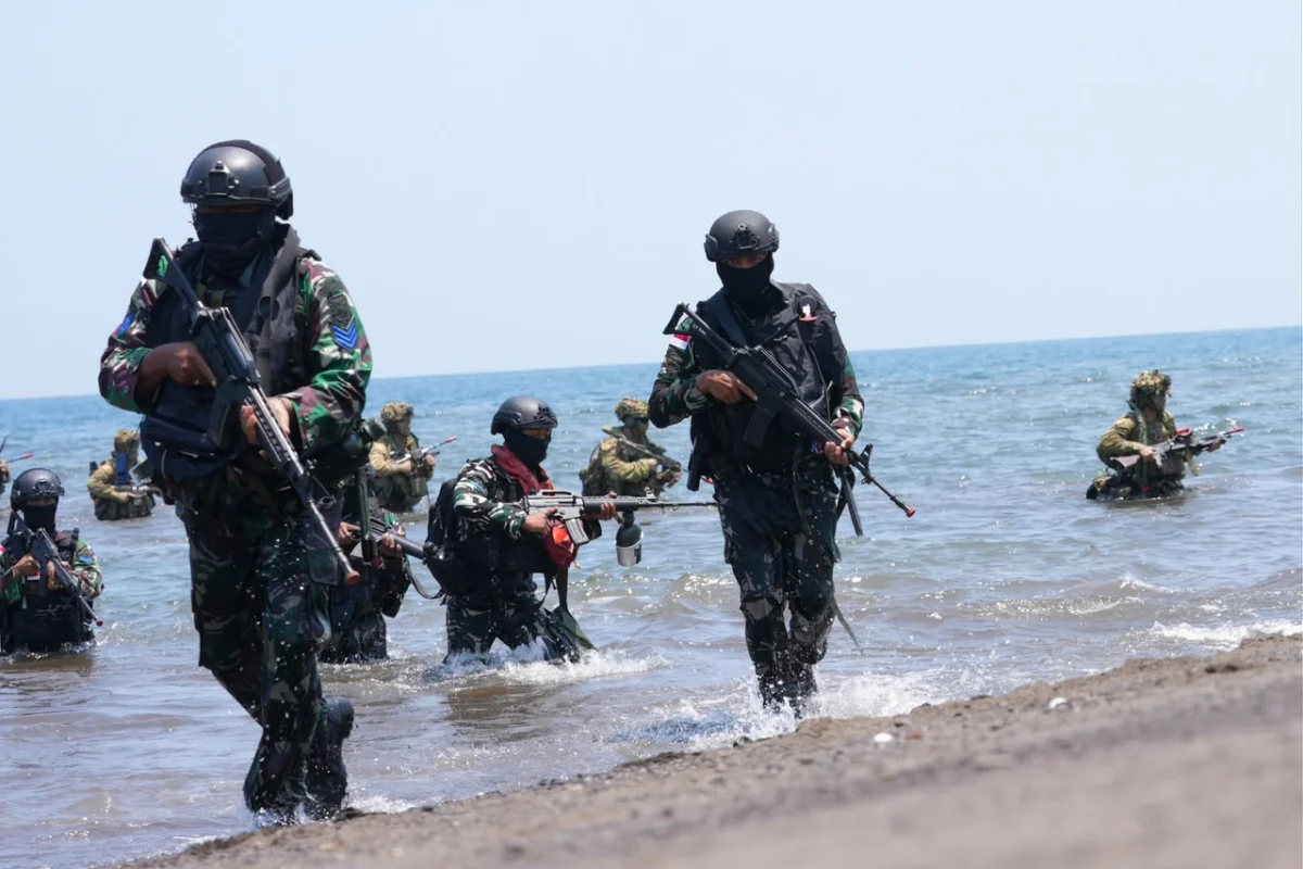 TNI–ADF Padukan Kekuatan Laut dan Udara dalam Demo Pendaratan Amfibi Keris Woomera 2026