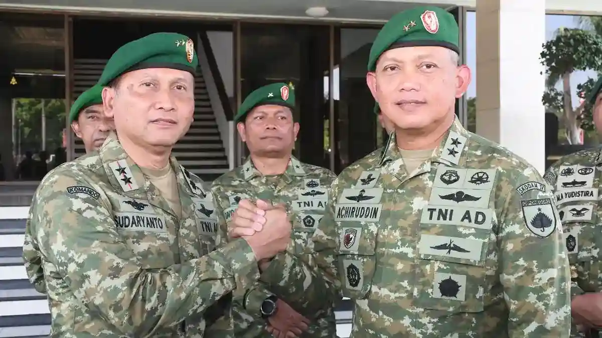 Sepuluh Kodim Beralih ke Kodam Mataram, Penataan Komando TNI Dimulai