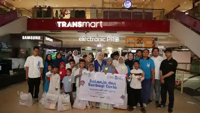 Belanja, Bermain, dan Belajar: Pengalaman Bermakna bagi 30 Anak Yatim di Jakarta