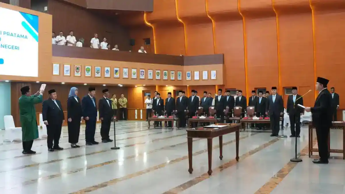 Empat Pejabat Kemendagri Dilantik, Evaluasi dan Hasil Terukur Jadi Sorotan