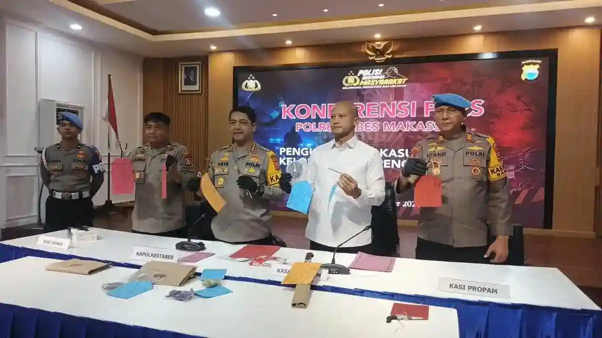 Tujuh Remaja Ditangkap Usai Anggota TNI AU Terluka Dibusur di Makassar