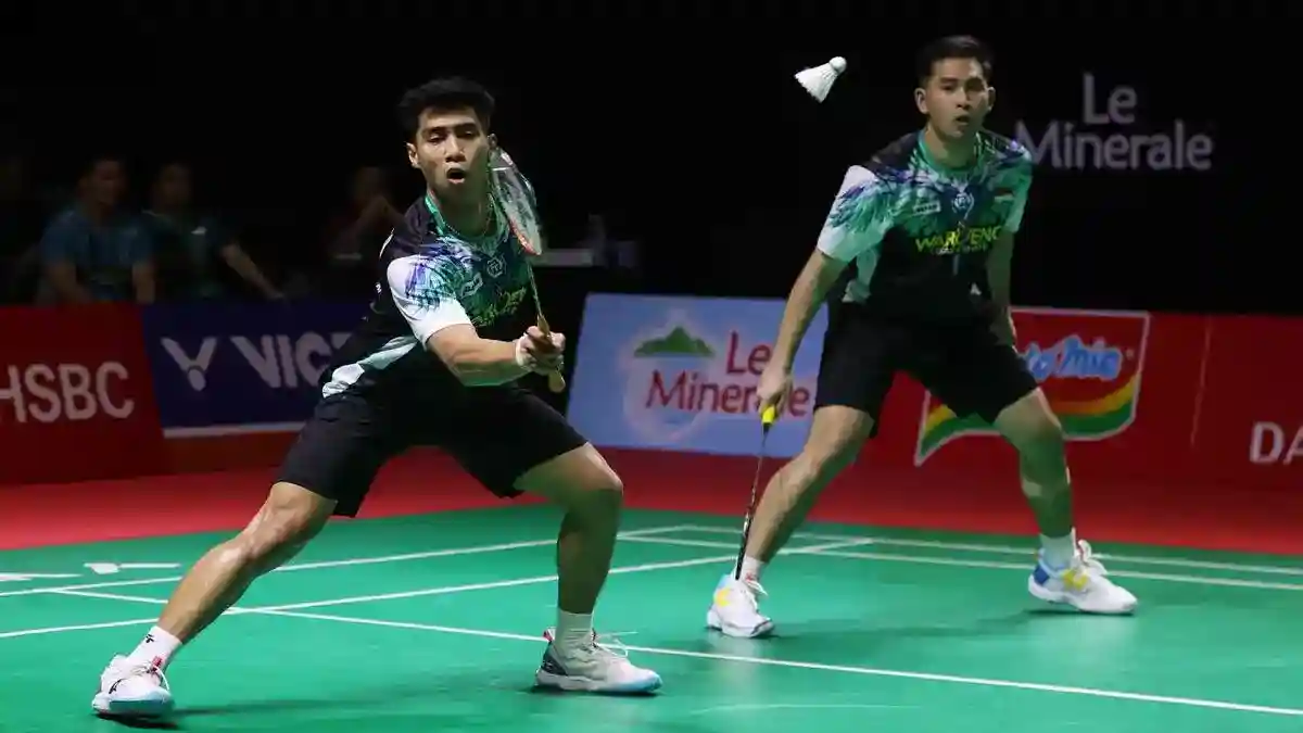Raymond–Joaquin Tersingkir, Wakil Ganda Putra Indonesia Habis di Hylo Open