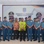 PANGKOARMADA III DIWAKILI KAS KOARMADA III LAKSANAKAN KUNJUNGAN SILATURAHMI KE FORKOPIMDA PBD DAN JAJARAN PASMAR 3