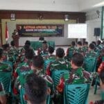 Bekali Kemampuan Binter para Babinsa, Kodim Bojonegoro Gelar Katpuan Apkowil Tersebar