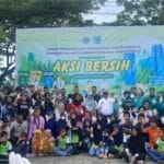 Tingkatkan Peduli Lingkungan, Kodaeral XIV Ikuti Aksi Bersih Serentak