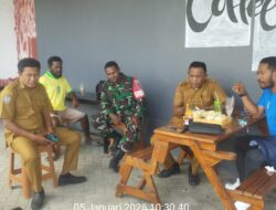 Bangun Hubungan Harmonis, Babinsa Koramil 03/Maba Perkuat Kerja Sama dengan Pemerintah Desa