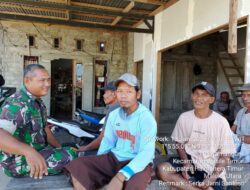 Peduli Warga Binaan, Babinsa Koramil 1505-02/Wasile Gencarkan Komsos Musim Hujan
