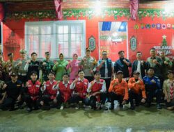 Malam Pergantian Tahun, Dandim 0906/Kkr Bersama Forkopimda Kukar Tinjau Pos Pengamanan Terpadu