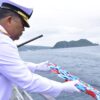 Kodaeral X TNI AL Gelar Upacara Tabur Bunga di Laut Dalam Rangka Hari Dharma Samudera 2026
