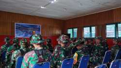 Kodim 1714/PJ Gelar Pelatihan Dasar Teritorial dan Intelijen