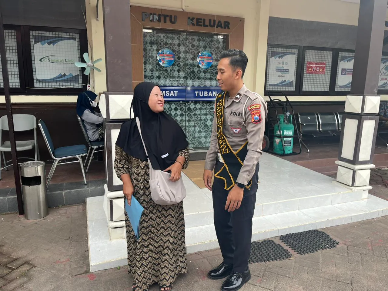 Polantas Menyapa Jadi Wajah Baru Pelayanan Humanis Polisi di Tuban
