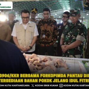Dandim 0906/Kkr Bersama Forkopimda Pantau Distribusi dan Ketersediaan Bahan Pokok Jelang Idul Fitri 1447 H
