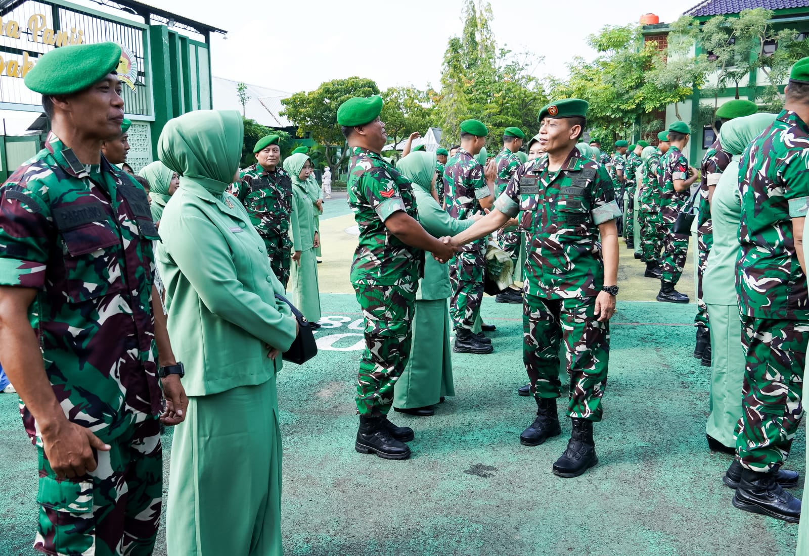 Periode 1 April 2026, 52 Prajurit Kodim Bojonegoro Naik Pangkat