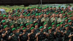 Dandim 1505/Tidore Dampingi Pangdam Gembleng Prajurit Yon TP 866 Jadi Petarung Pattimura Yang Sejati