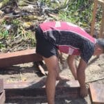 Satgas TMMD Bangun Fasilitas 5 Unit MCK Umum untuk Warga Kampung Keakwa