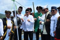 Jaga Warisan Leluhur, Dandim 1505/Tidore Ikuti Ritual Lufu Kie Perjalanan Laut Tidore