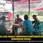 Babinsa Ajak Warga Tingkatkan Kamtibmas melalui Komunikasi Sosial