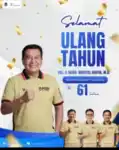 H. Danil Ramdhani Ucapkan Selamat HUT ke-61 untuk Bupati Tangerang