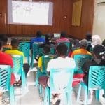Nobar Piala Dunia dan Makan Bersama, Koramil 1710-02/Timika Perkuat Kemanunggalan TNI-Rakyat