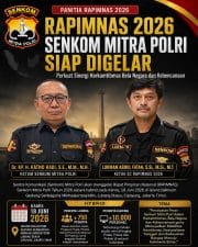 Rapimnas 2026 Senkom Mitra Polri Jadi Ajang Penguatan Sinergi dengan Polri