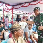 Pangdam XVII/Cenderawasih Pimpin Peletakan Batu Pertama Jembatan Garuda Merah Putih di Mimika