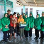 Sentuhan Kasih untuk Generasi Sehat, Persit KCK Ranting 02 Koramil 1505-01/Tidore Peduli Balita Berisiko Stunting