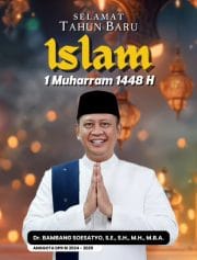 Memasuki 1448 Hijriah, Bamsoet Harap Masyarakat Diberi Kesehatan dan Kebahagiaan oleh Allah SWT