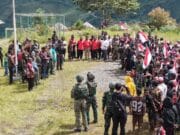 Kodim 1714/PJ, Polri Bersama Pemda Gelar Kirab Merah Putih: Bersatu Dalam Keberagaman, Berdaulat Dalam Persatuan Menjaga NKRI Harga Mati