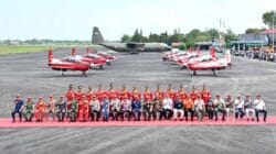 Open Base Jupiter Aerobatic Team di Lanud Sjamsudin Noor, Disambut Meriah Ribuan Warga Banua Padati Apron