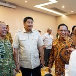 Wakil Ketua I Satgas PRR Letjen TNI Richard Tampubolon dampingi Ketua Satgas : Satgas PRR Minta K/L dan Pemda Tancap Gas Pemulihan Permanen