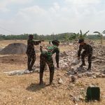 Satgas TMMD 129 Bojonegoro Terus Gelorakan Semangat Gotong Royong