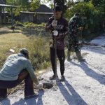 TMMD 129 Bojonegoro: Keringat Bersama di Balik Kokohnya Jalan Cor Beton Kedungpandan
