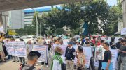 Unjuk Rasa di Baharkam Mabes Polri, SCW Harapkan Kepastian Hukum atas Laporan di Polda Sumsel