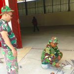 Turun Tangan Potong Besi, Satgas TMMD 129 Bojonegoro Pastikan Musholla Rest Area Kesongo Berdiri Kokoh