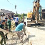 Mengukir Asa di Kesongo: Sinergi Satgas TMMD 129 Bojonegoro dan Warga Bangun Drainase 330 Meter Bebas Genangan