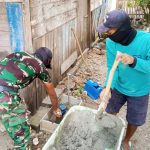 Keran Kebahagiaan Mulai Mengalir: Cerita Gotong Royong Satgas TMMD 129 Bojonegoro dan Warga Bekatul
