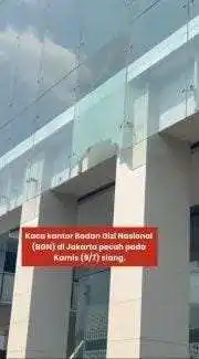 Serpihan Kaca Berserakan di Halaman BGN, Polisi Beri Penjelasan Resmi