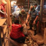 Lanud Sultan Hasanuddin Bersama Satuan TNI AU Makassar Gelar Karya Bakti di Pasar Mandai Sambut Hari Bakti ke-79 TNI Angkatan Udara