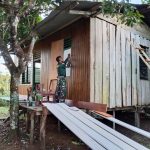 TMMD Ke-129 Kodim 1807/Sorong Selatan Mulai Wujudkan Rumah Layak Huni, Rehab RTLH Milik Ibu Diana Capai 25 Persen