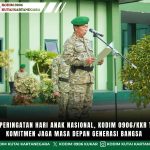 Melalui Peringatan Hari Anak Nasional, Kodim 0906/Kkr Tegaskan Komitmen Jaga Masa Depan Generasi Bangsa