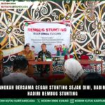 Sebagai Langkah Bersama Cegah Stunting Sejak Dini, Babinsa Tukung Hadiri Rembug Stunting