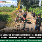 Pembangunan Jembatan Beton Merah Putih di Desa Beloro Diharapkan Mampu Tingkatkan Konektivitas Antarwilayah