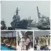 Menhan RI Naik ke ITS Giuseppe Garibaldi dalam Kunjungan Kapal Perang Italia ke Indonesia