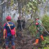BABINSA DESA BUDAYA PAMPANG BERSAMA TIM GABUNGAN BERJIHAD PADAMKAN KEBAKARAN LAHAN SEMAK BELUKAR SELUAS 2,5 HEKTAR DI SAMARINDA UTARA