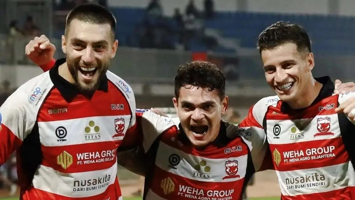 Madura United Sukses Menang Telak atas Persijap Jepara